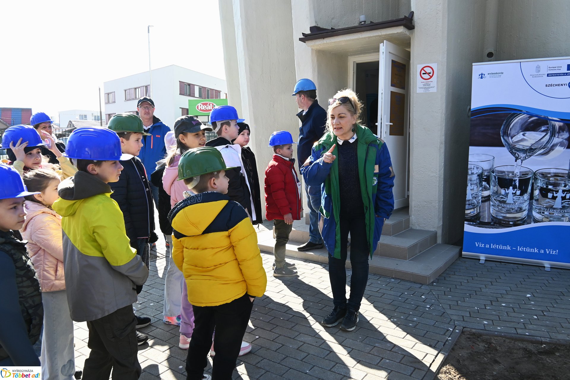 Víztoronylátogatás a Víz Világnapja alkalmából