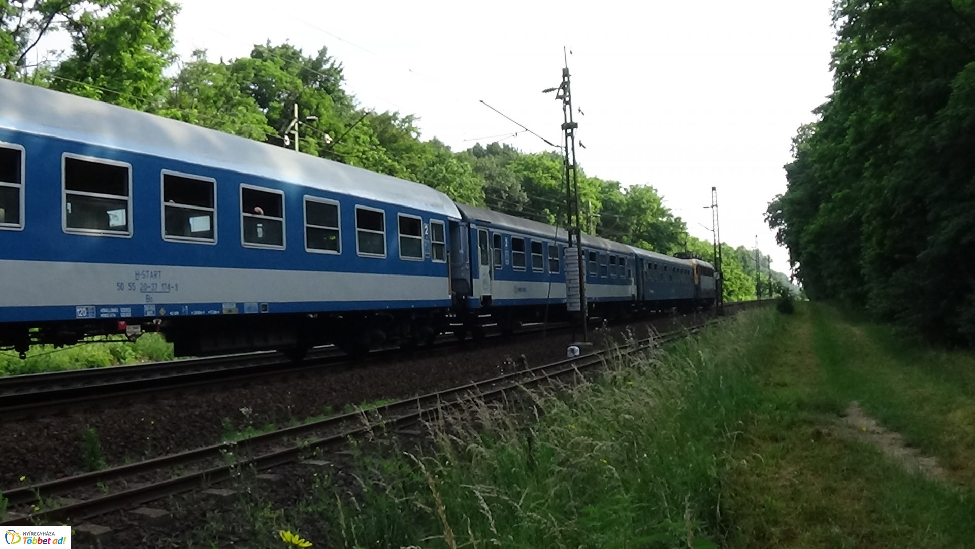 Vonatgázolás a Kótaji útnál