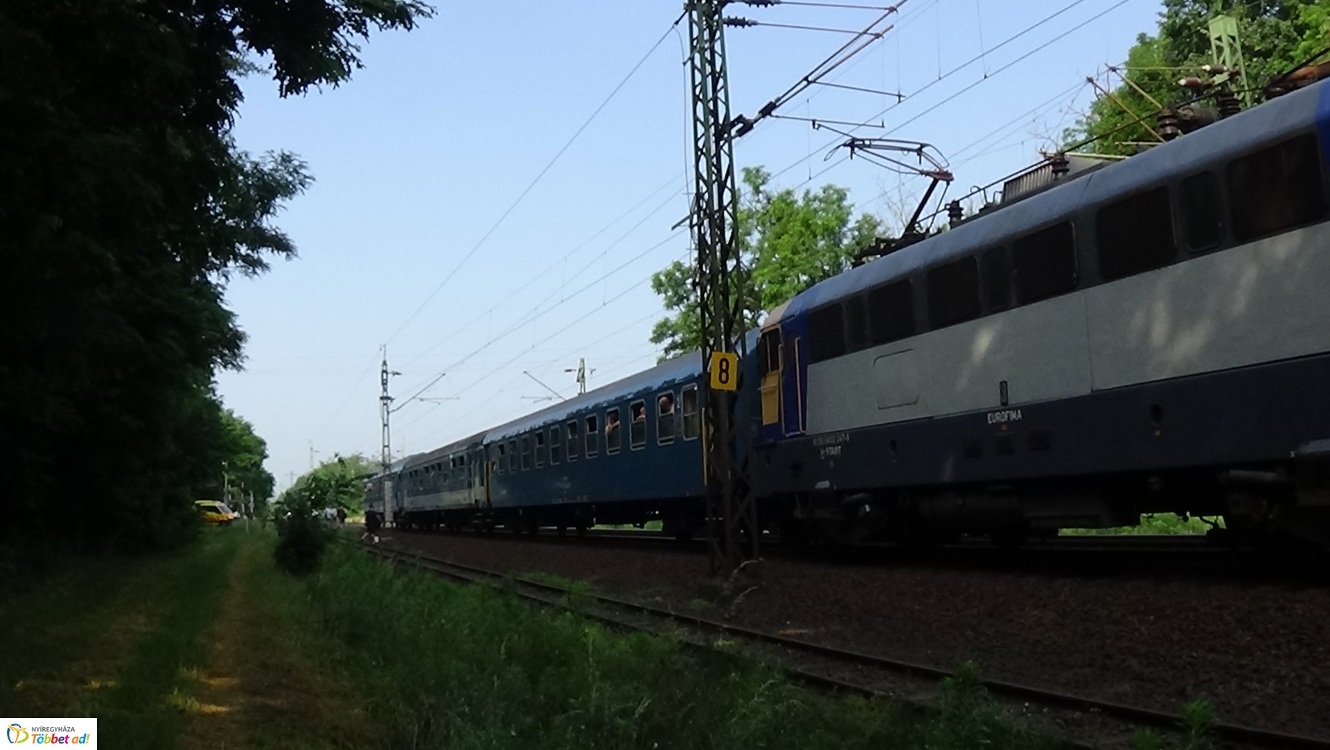 Vonatgázolás a Kótaji útnál