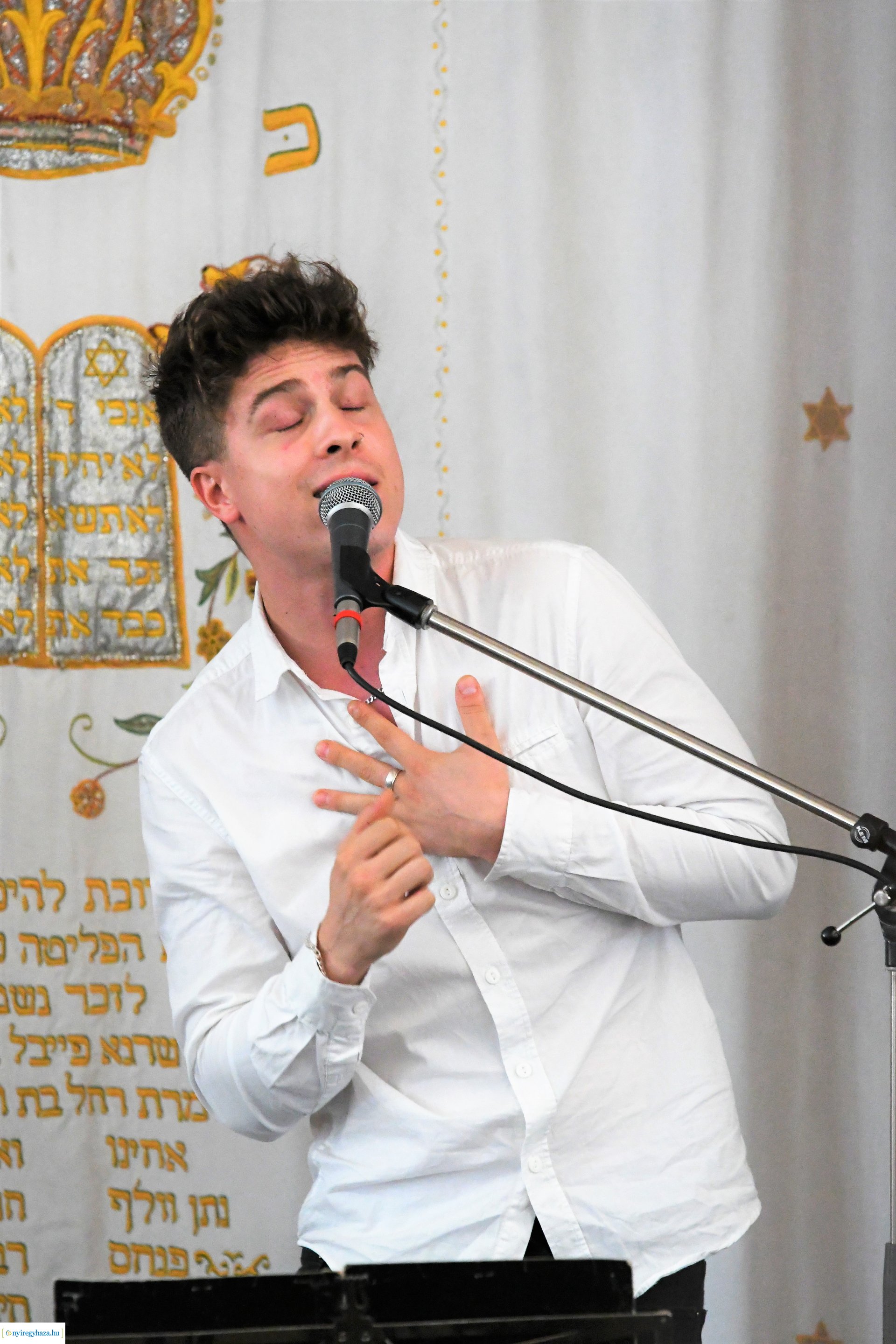 Webber-gála a Nyíregyházi Zsinagógában