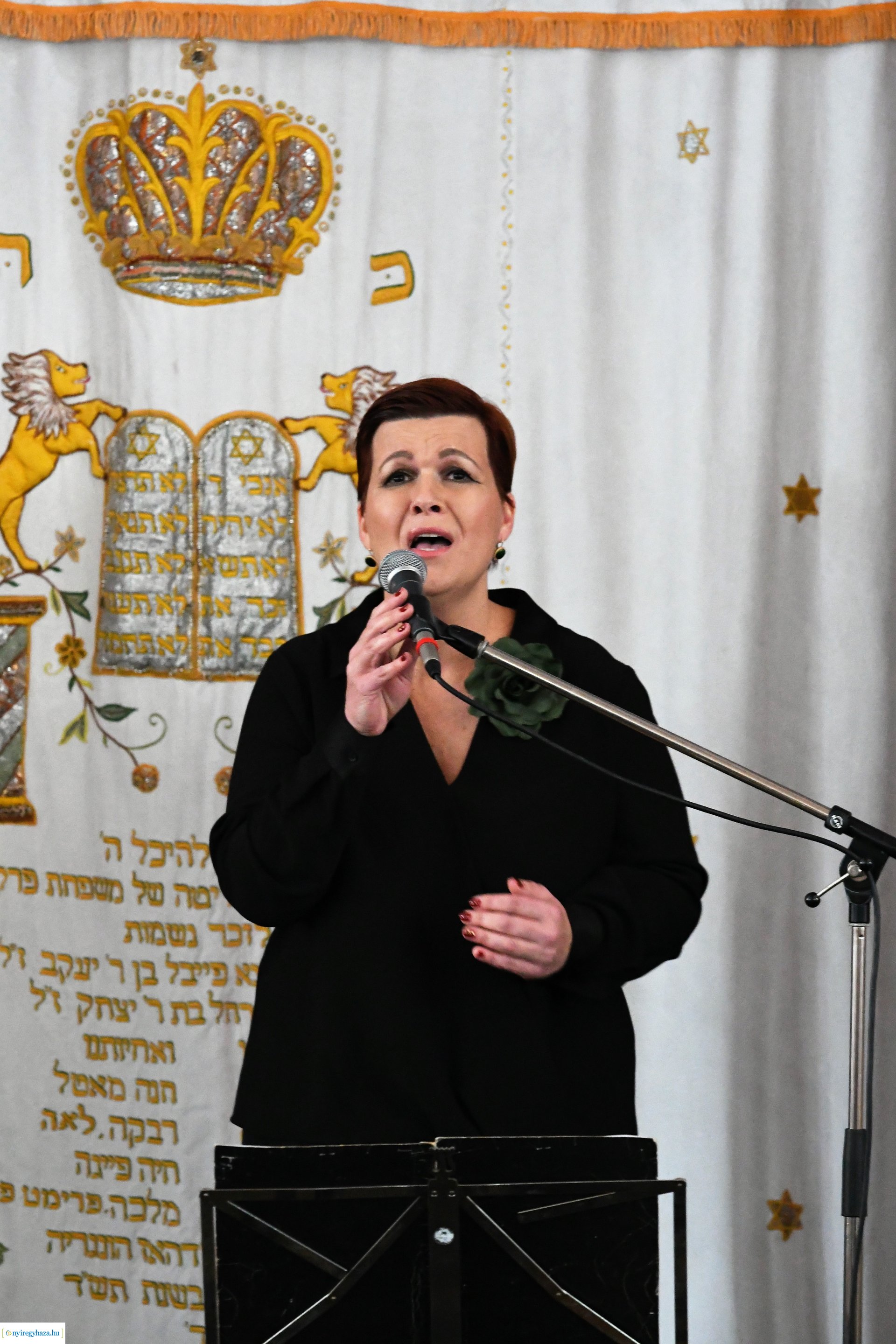 Webber-gála a Nyíregyházi Zsinagógában