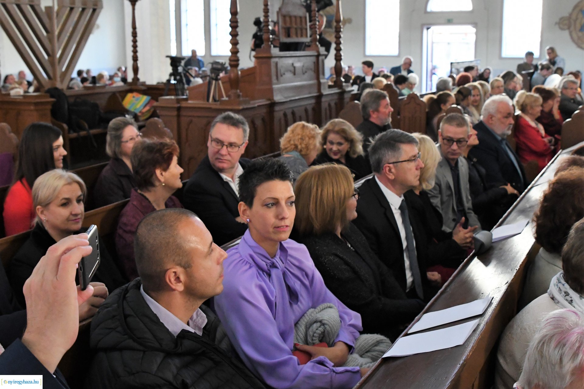 Webber-gála a Nyíregyházi Zsinagógában