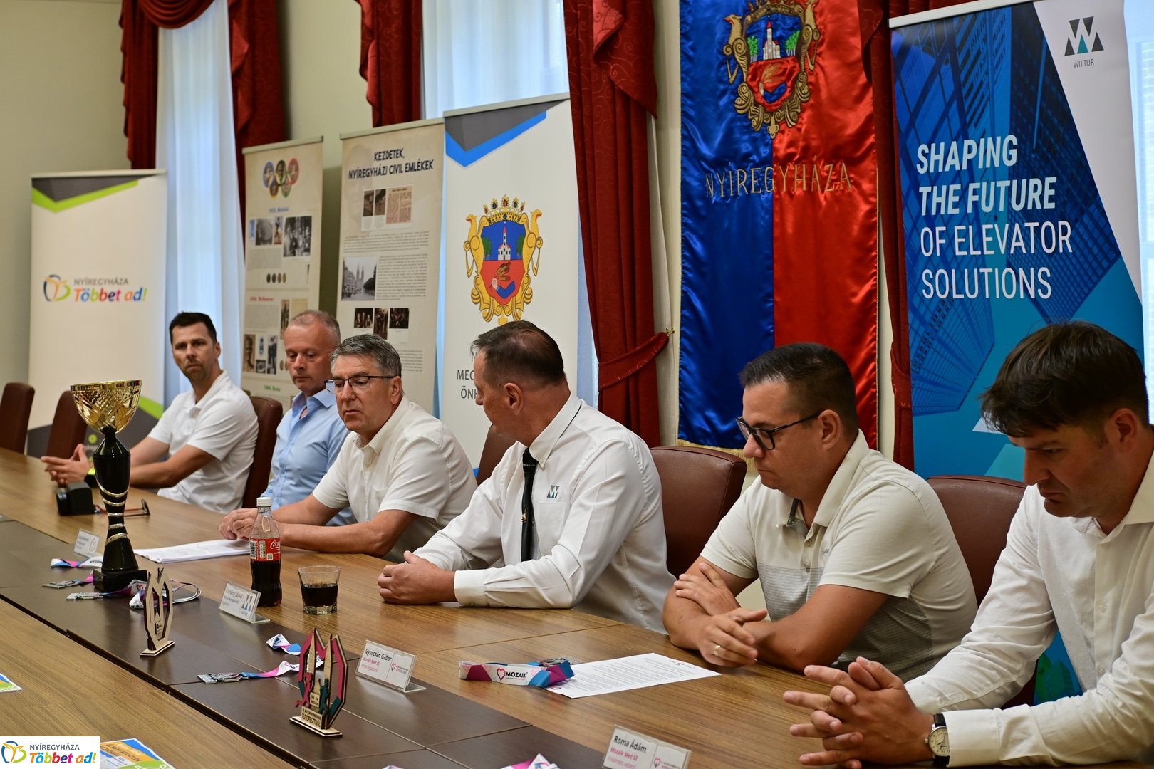 Wittur futófesztivál 2026 sajtótájékoztató