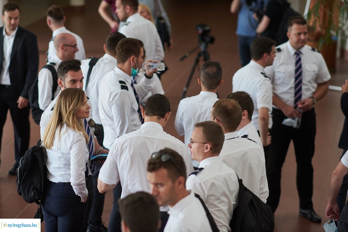 Wizz Air vezetőségének látogatása a Nyíregyházi Egyetemen