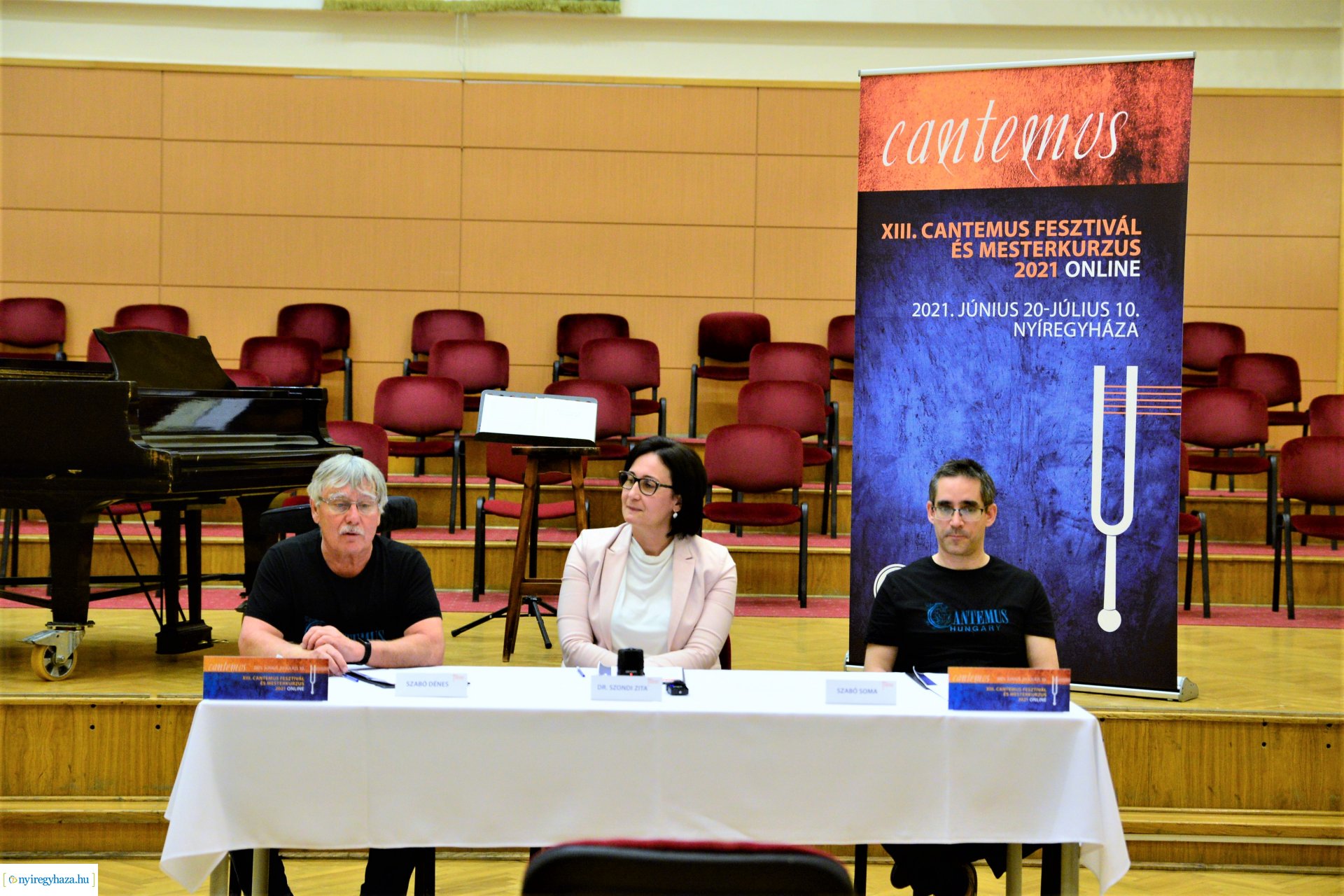 XIII. Cantemus Fesztivál sajtótájékoztató