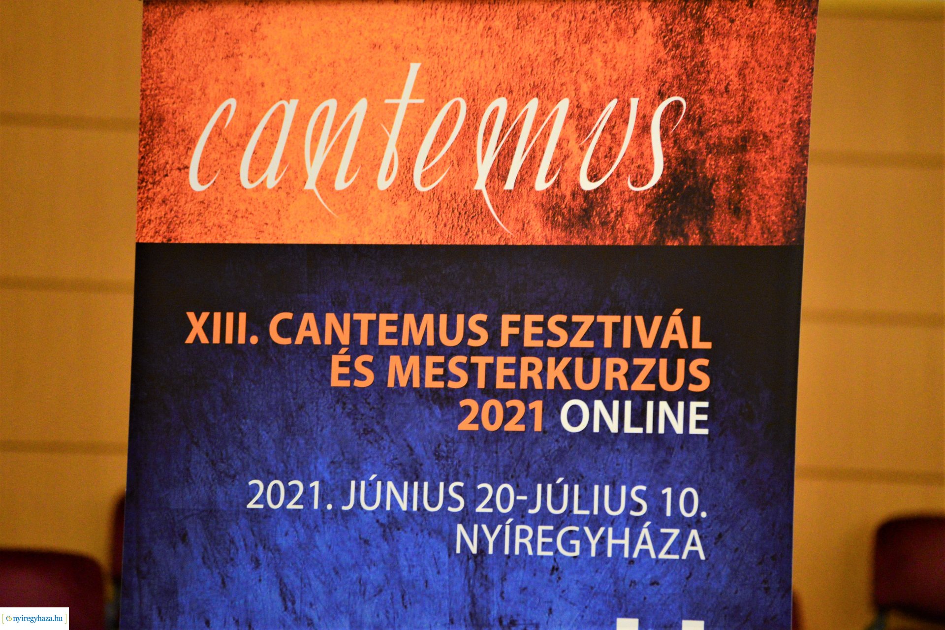 XIII. Cantemus Fesztivál sajtótájékoztató