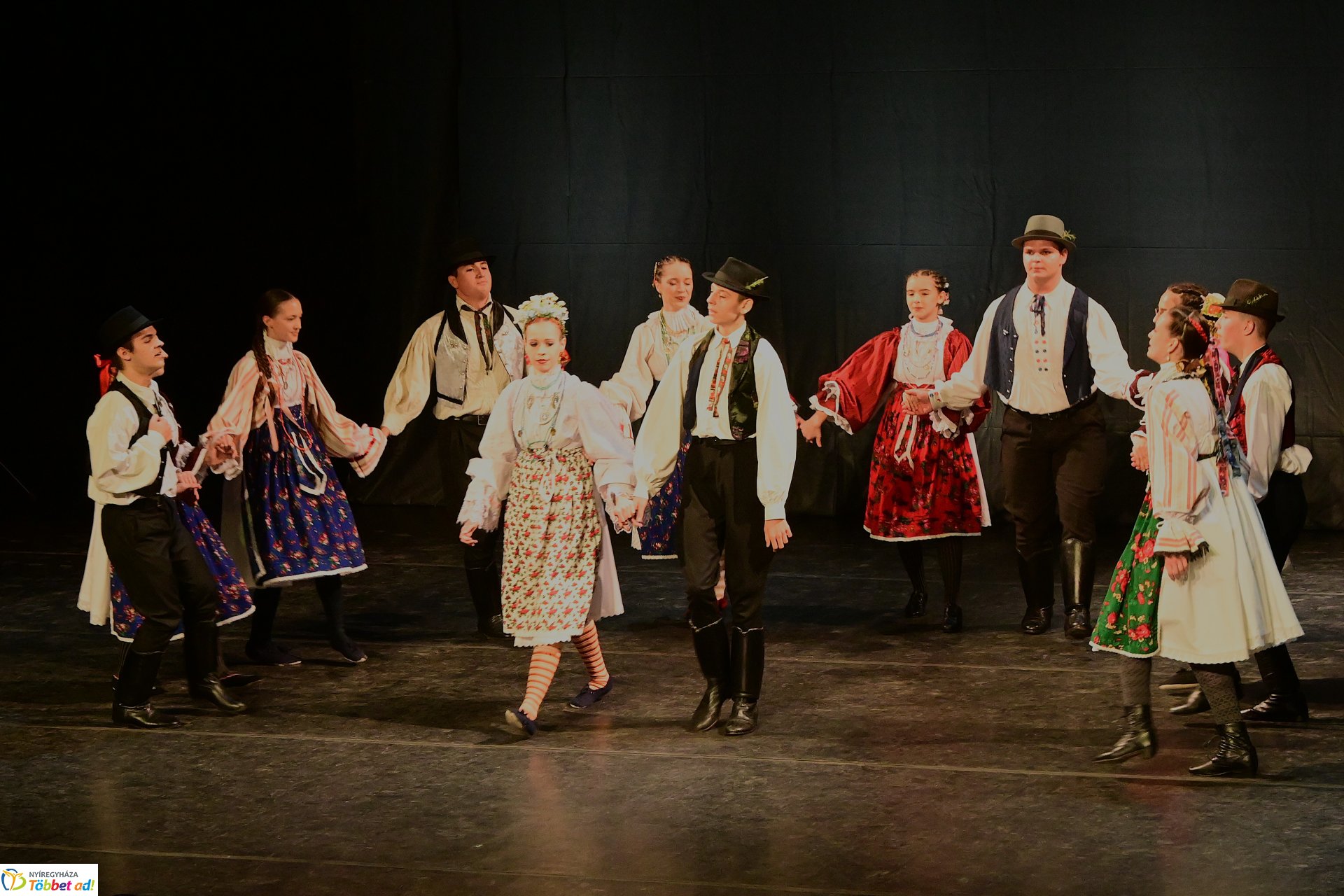 XXIII. Országos Ifjúsági Néptáncfesztivált rendeztek Nyíregyházán