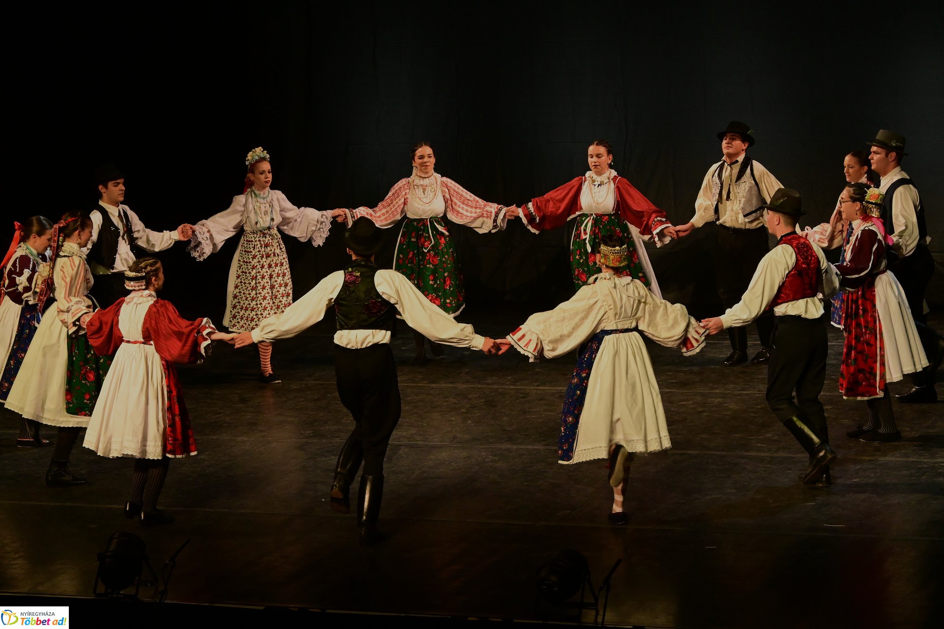 XXIII. Országos Ifjúsági Néptáncfesztivált rendeztek Nyíregyházán