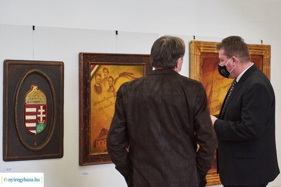 Zajácz Tamás bőrműves iparművész kiállítása