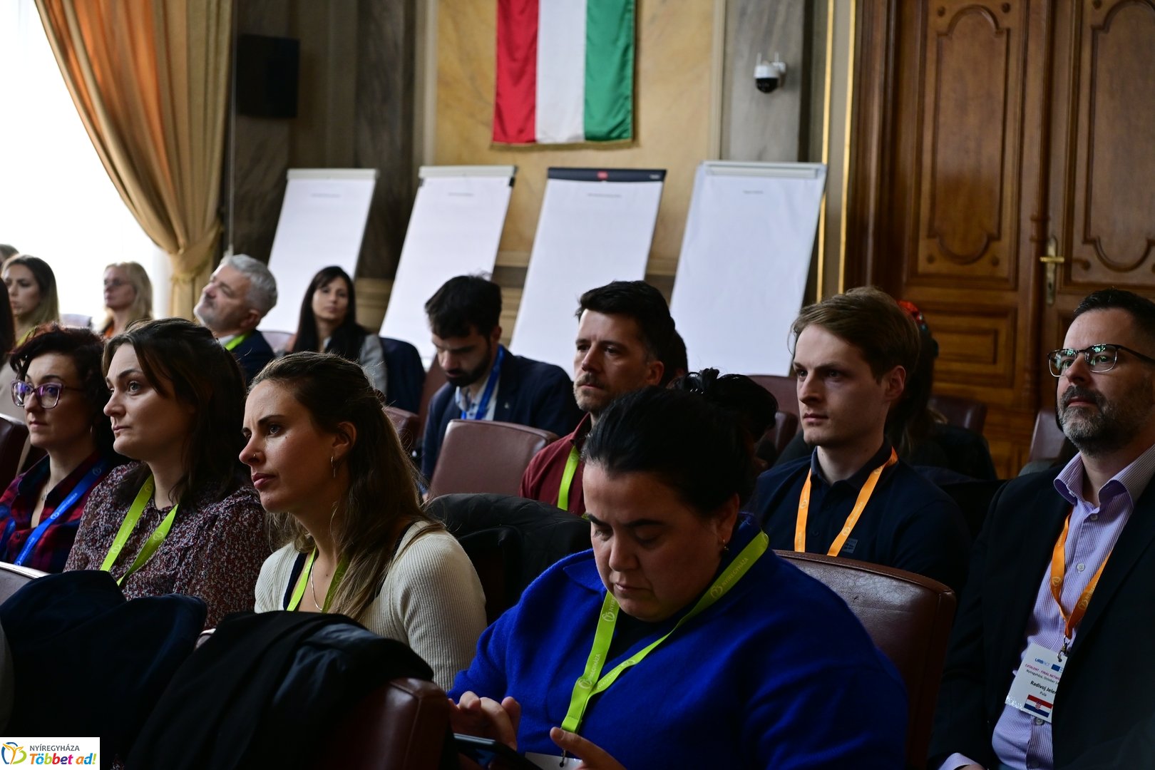 Záró partnertalálkozó a Városházán 2025 októberében