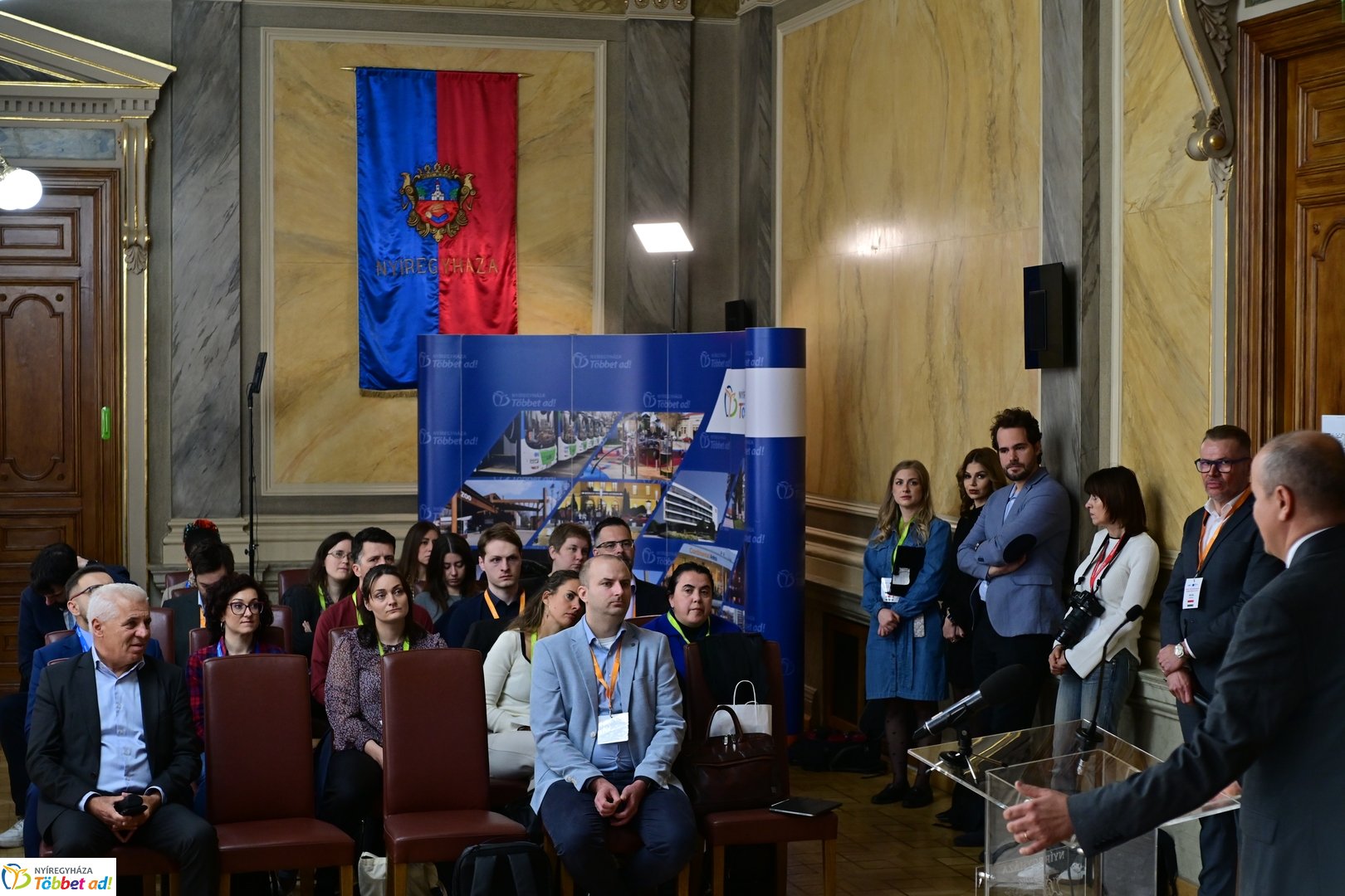 Záró partnertalálkozó a Városházán 2025 októberében