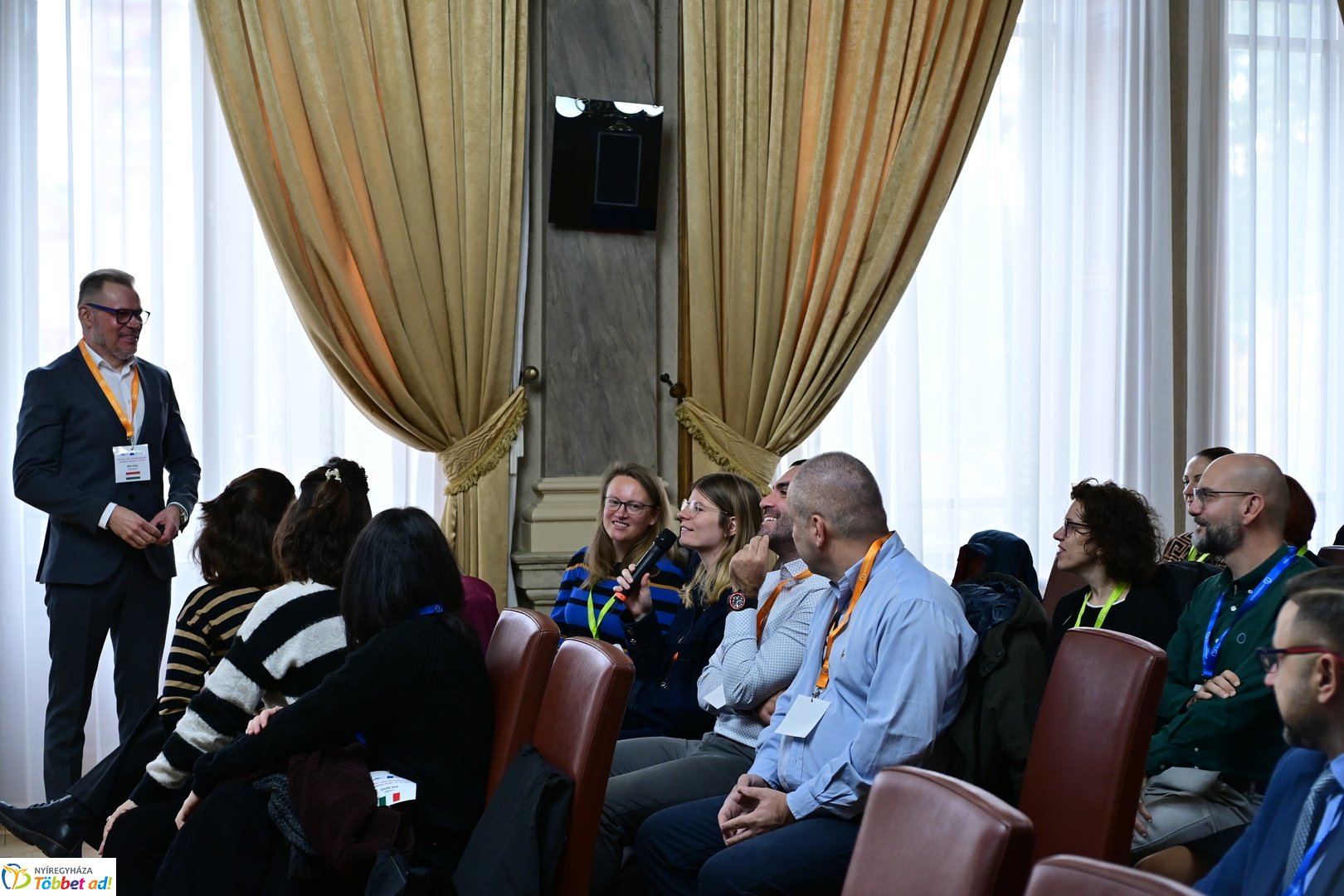 Záró partnertalálkozó a Városházán 2025 októberében