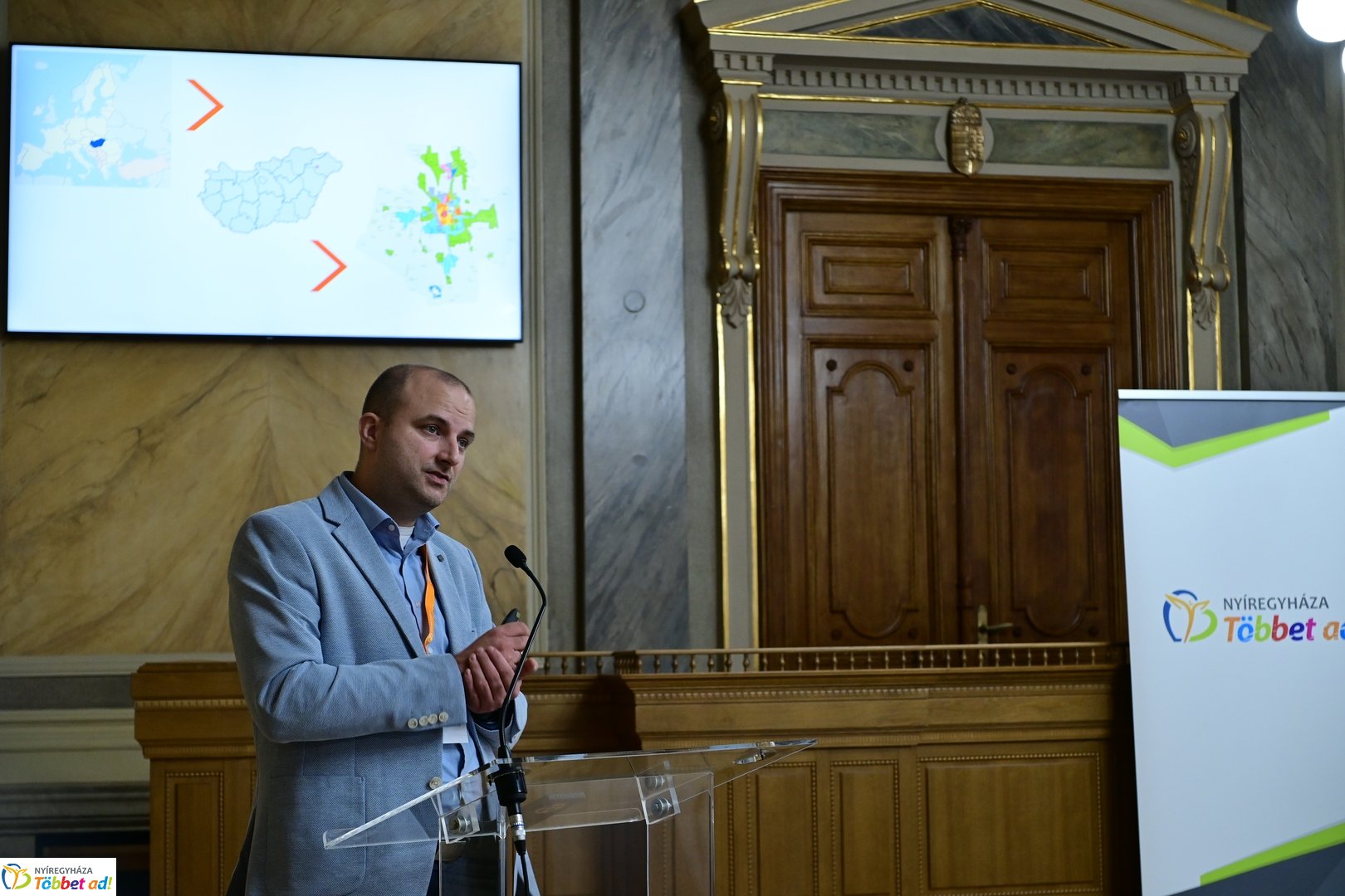 Záró partnertalálkozó a Városházán 2025 októberében