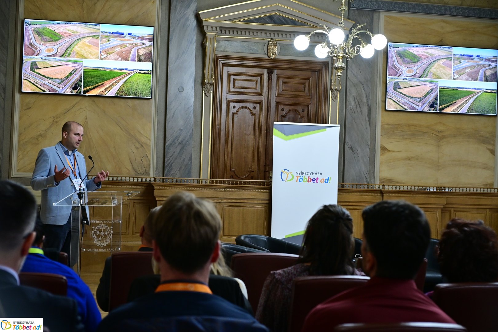 Záró partnertalálkozó a Városházán 2025 októberében