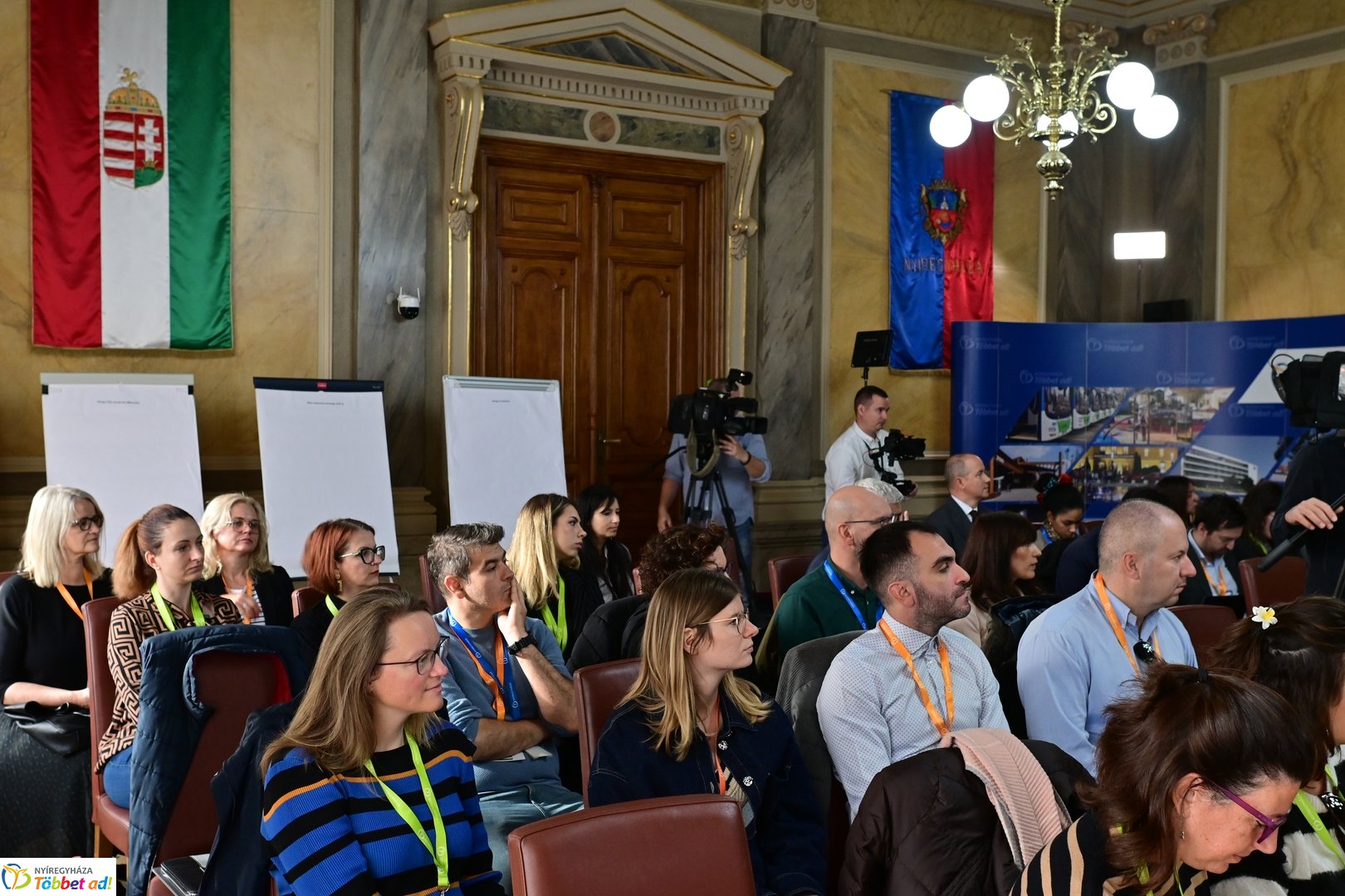 Záró partnertalálkozó a Városházán 2025 októberében