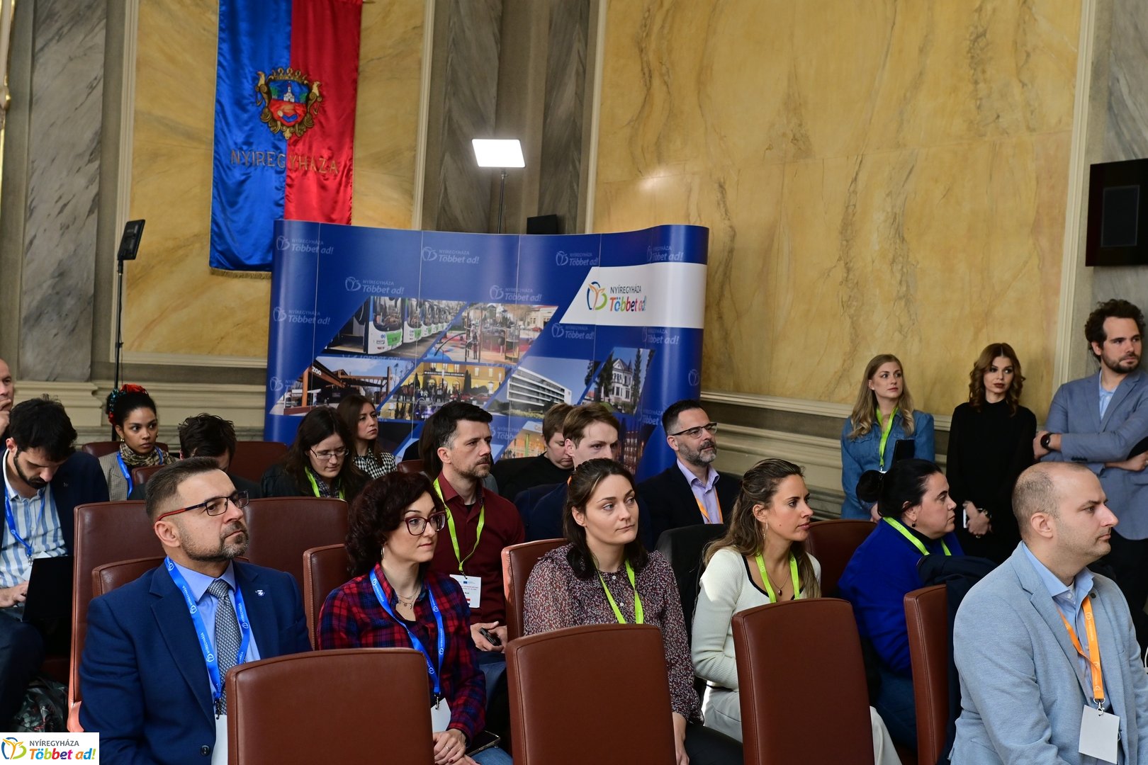 Záró partnertalálkozó a Városházán 2025 októberében