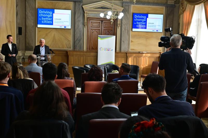 Záró partnertalálkozó a Városházán 2025 októberében