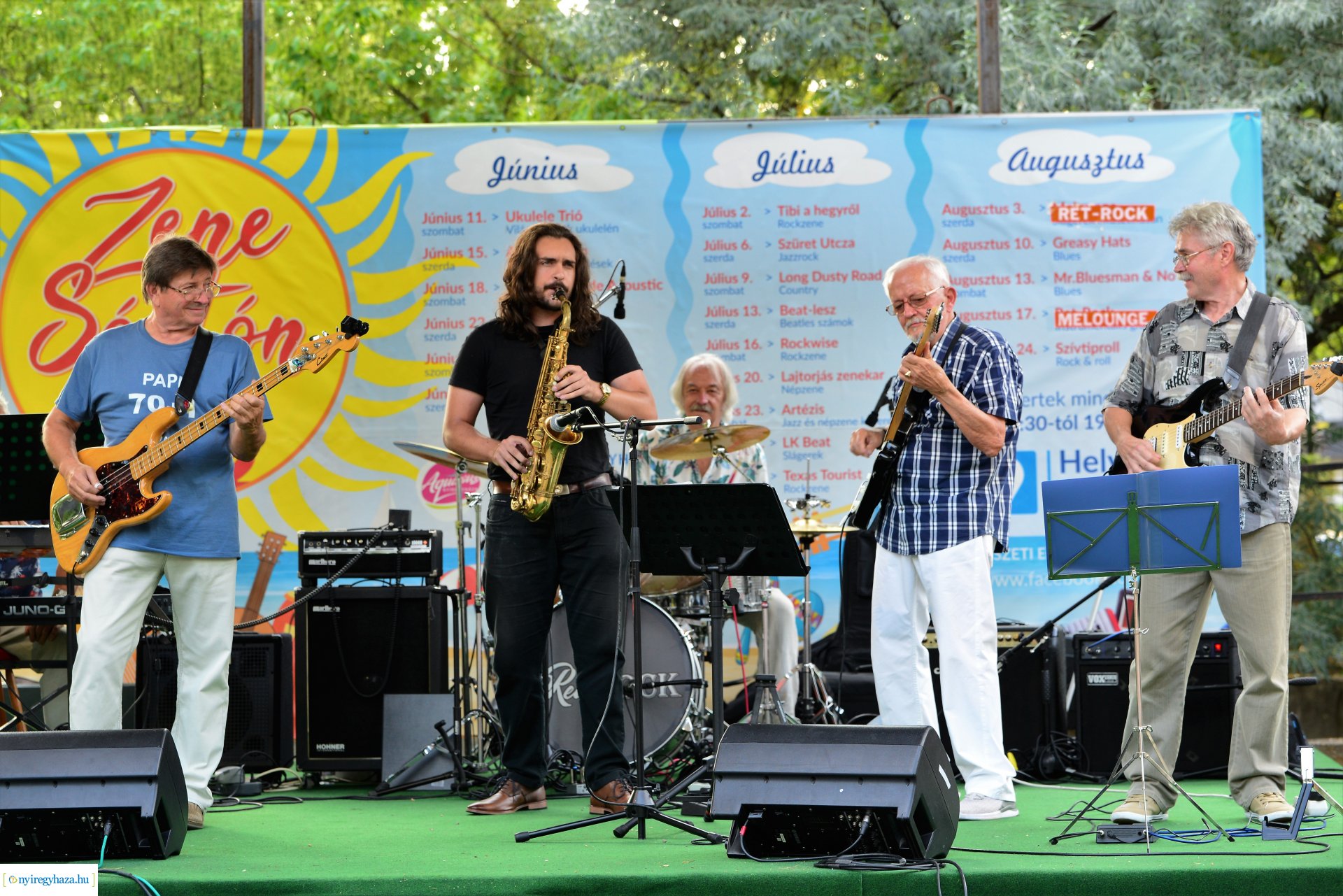 Zene Sóstón - a Ret-Rock együttes koncertje