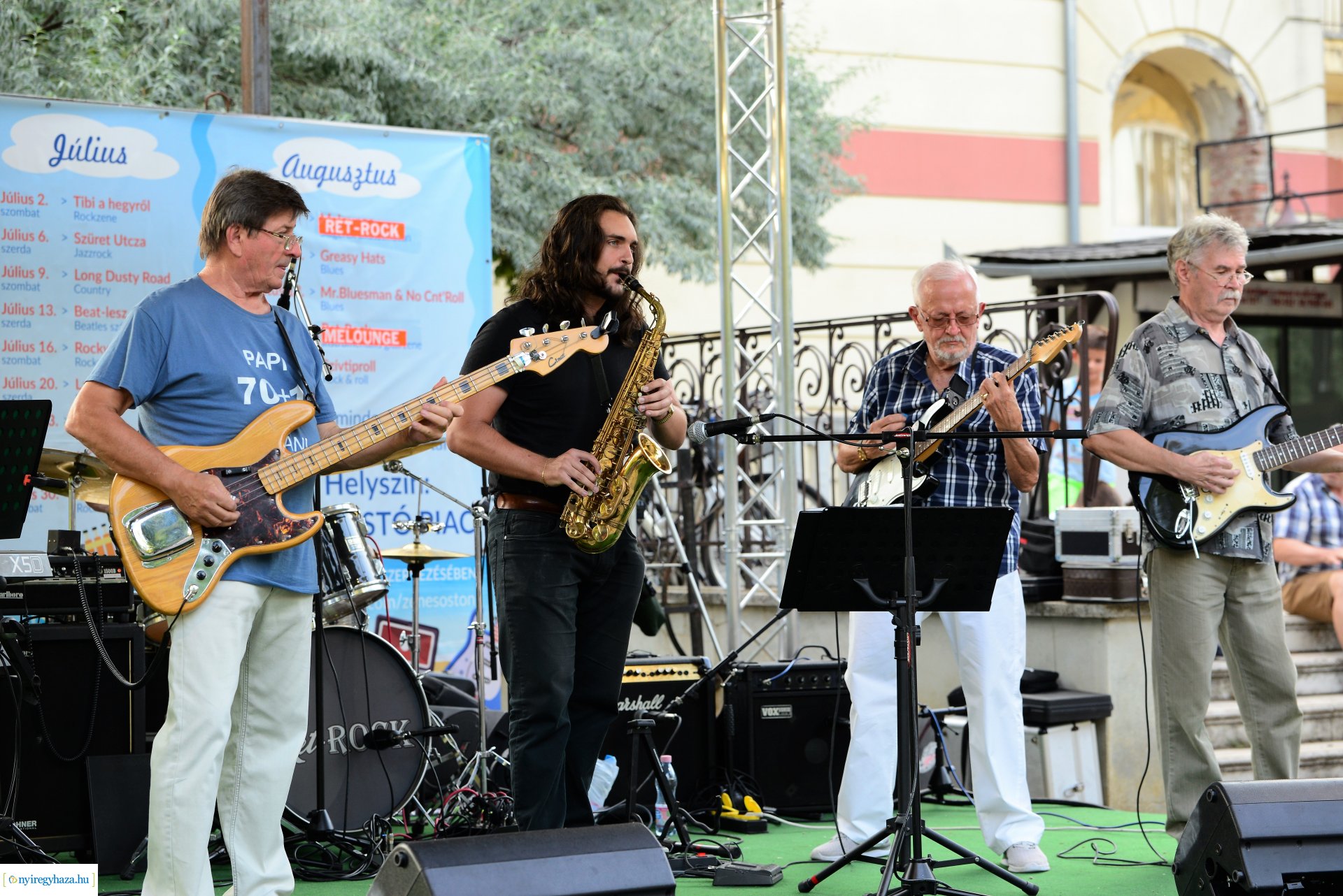 Zene Sóstón - a Ret-Rock együttes koncertje
