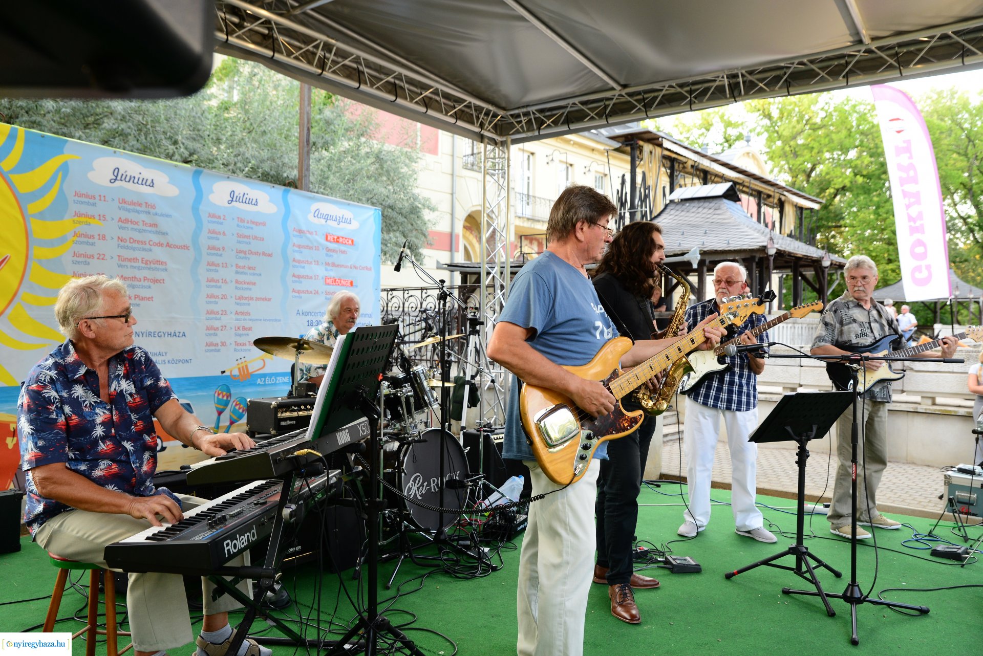 Zene Sóstón - a Ret-Rock együttes koncertje