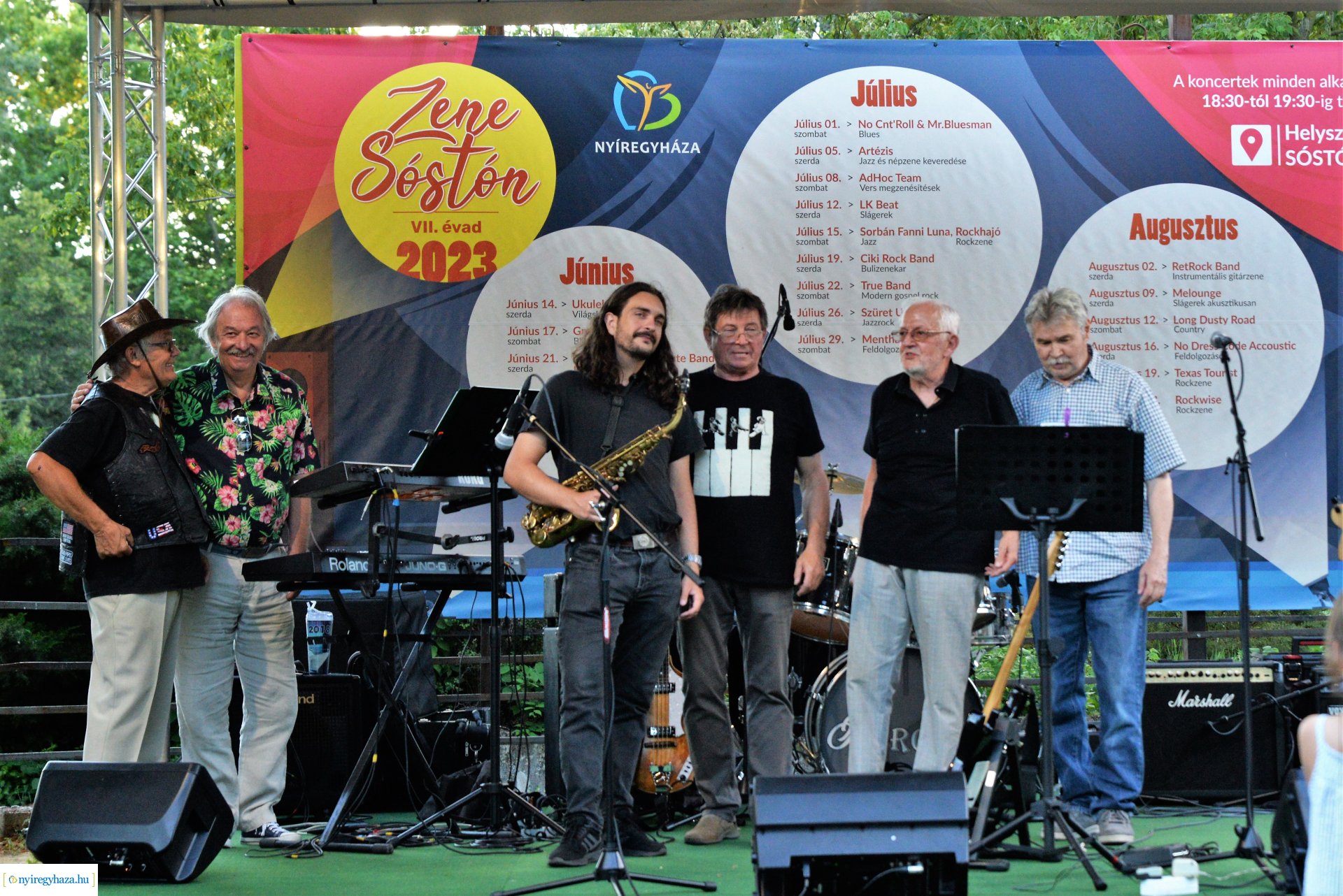 Zene Sóstón - a RetRock Band koncertje