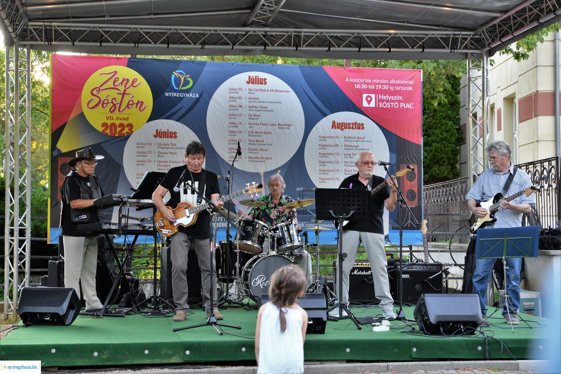 Zene Sóstón - a RetRock Band koncertje