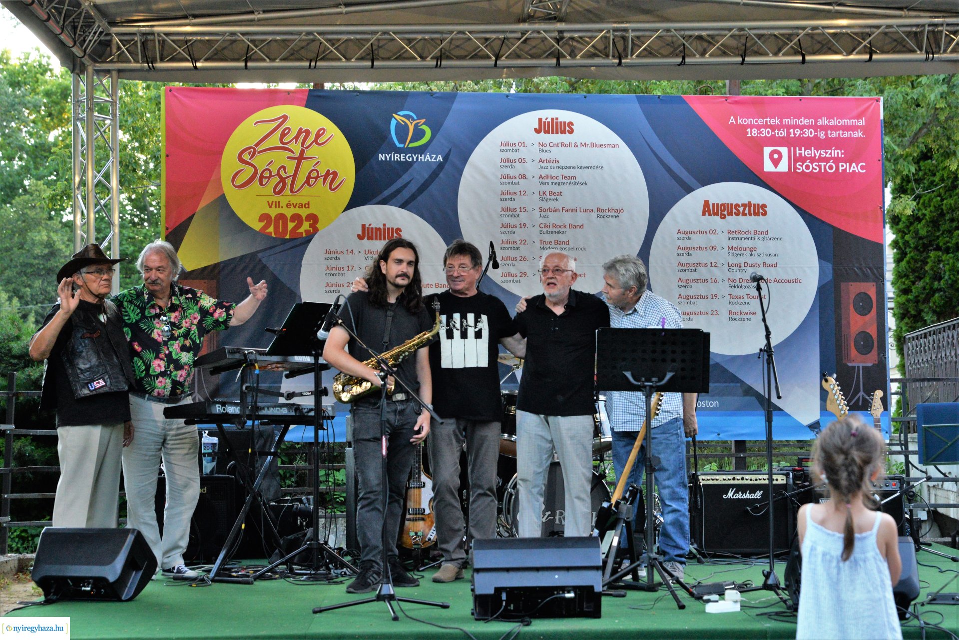 Zene Sóstón - a RetRock Band koncertje