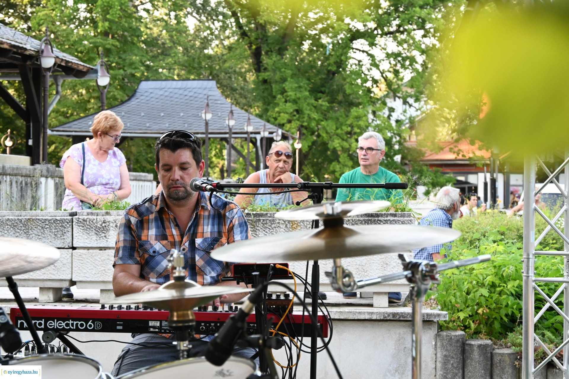 Zene Sóstón - a Szüret Utcza jazzrock koncerttel szórakoztatta a közönséget