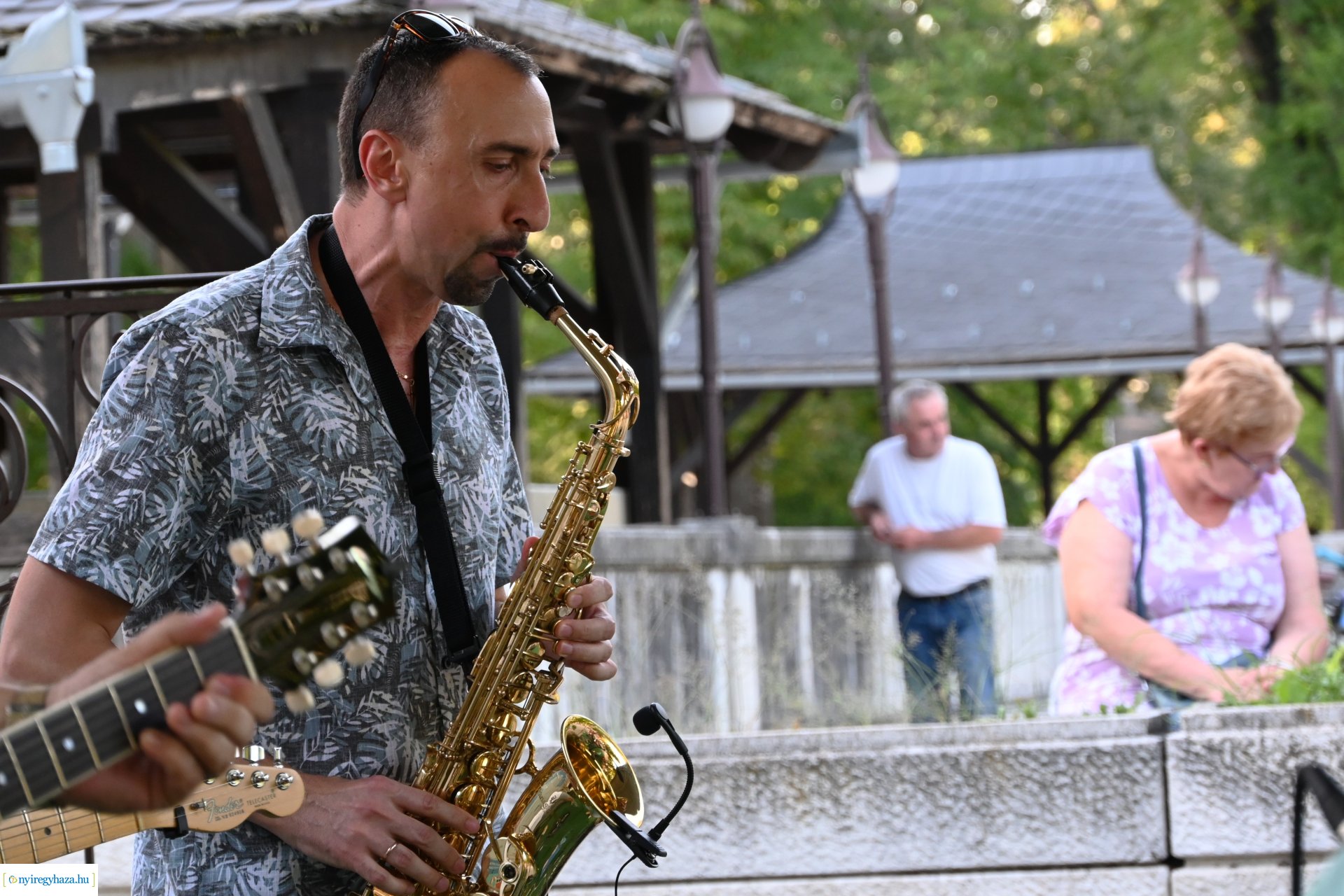 Zene Sóstón - a Szüret Utcza jazzrock koncerttel szórakoztatta a közönséget