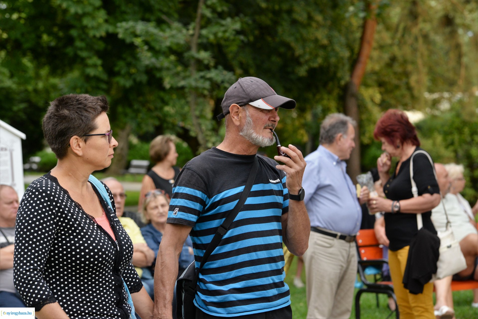 Zene Sóstón-szerdán a Kaland Old Rock együttes lépett fel
