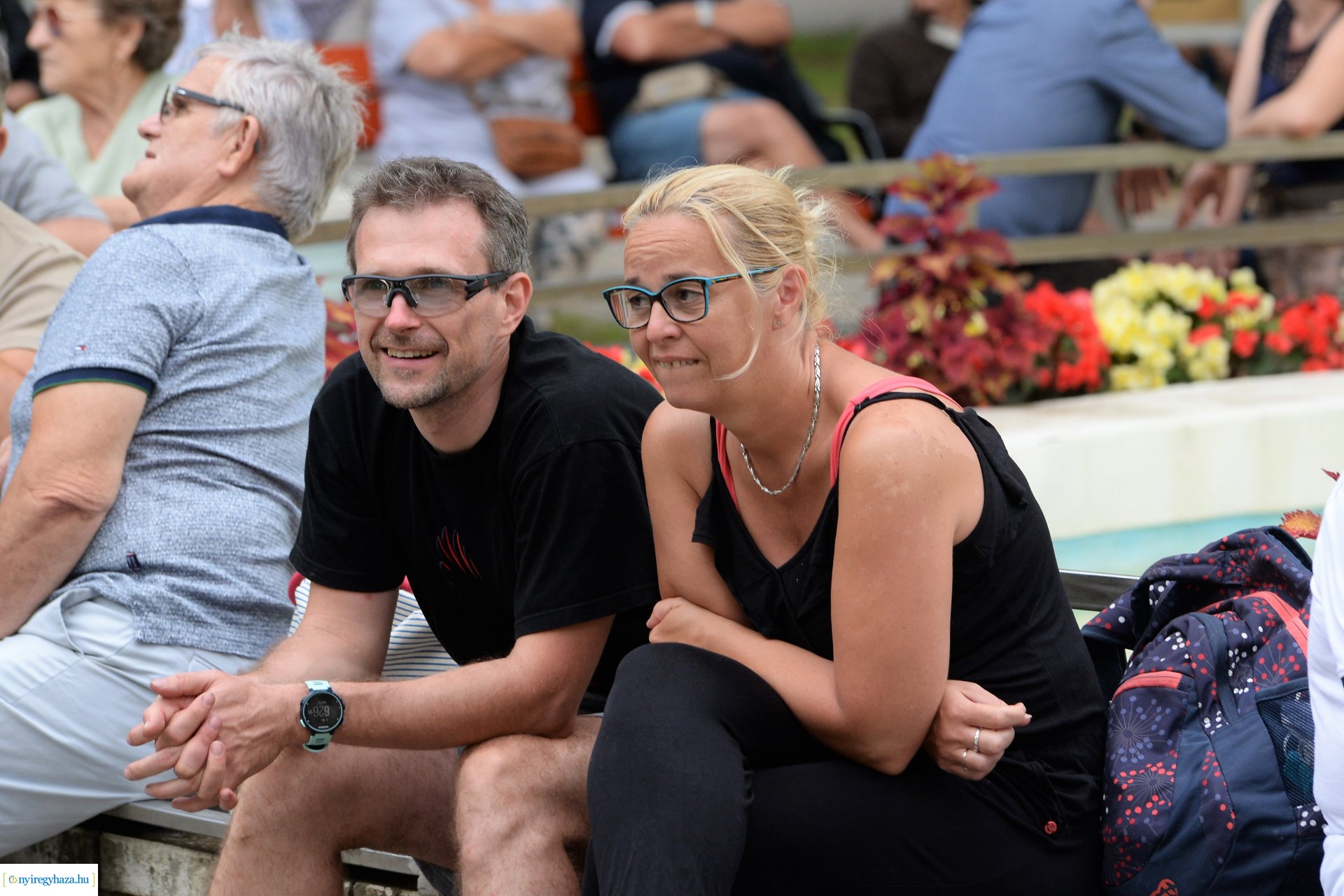 Zene Sóstón-szerdán a Kaland Old Rock együttes lépett fel