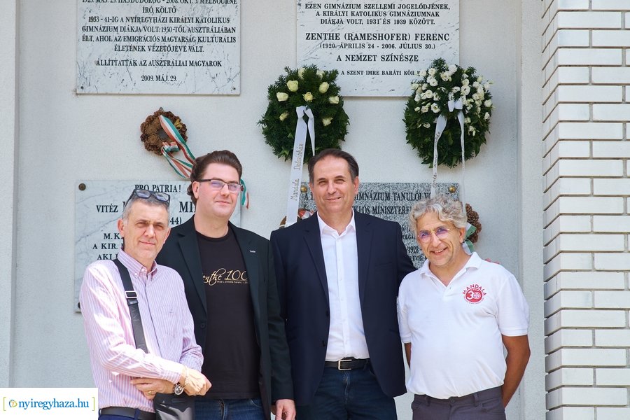 Zenthe Ferencre emlékeztek a Szent Imre iskolában
