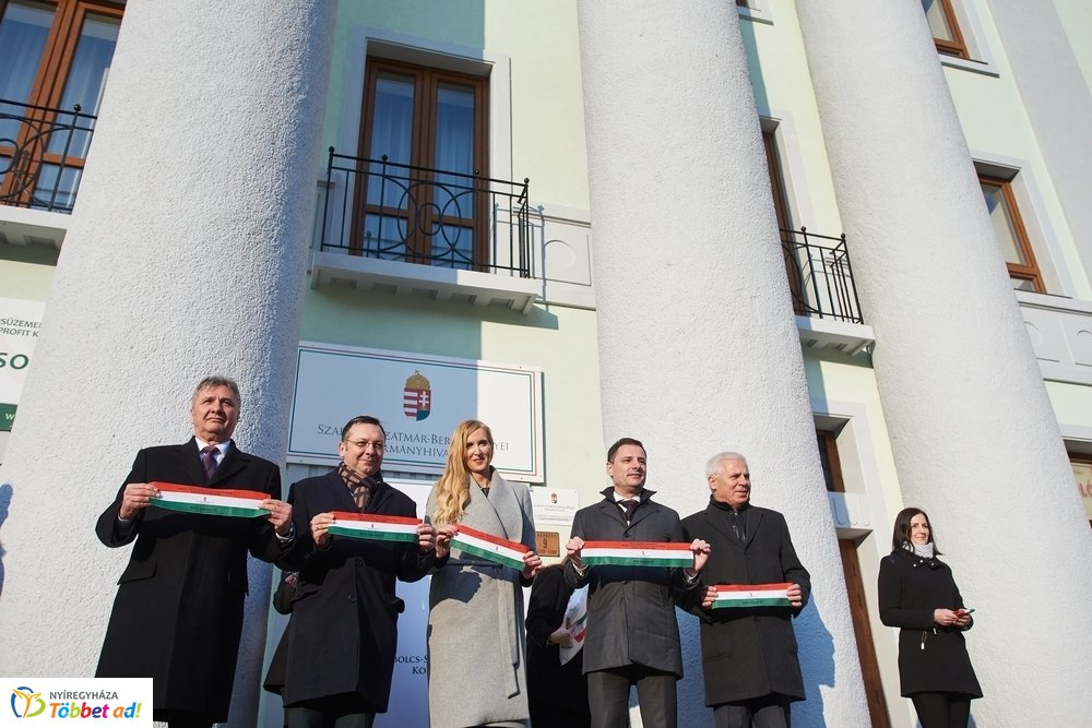 Zöld Irodaház átadó