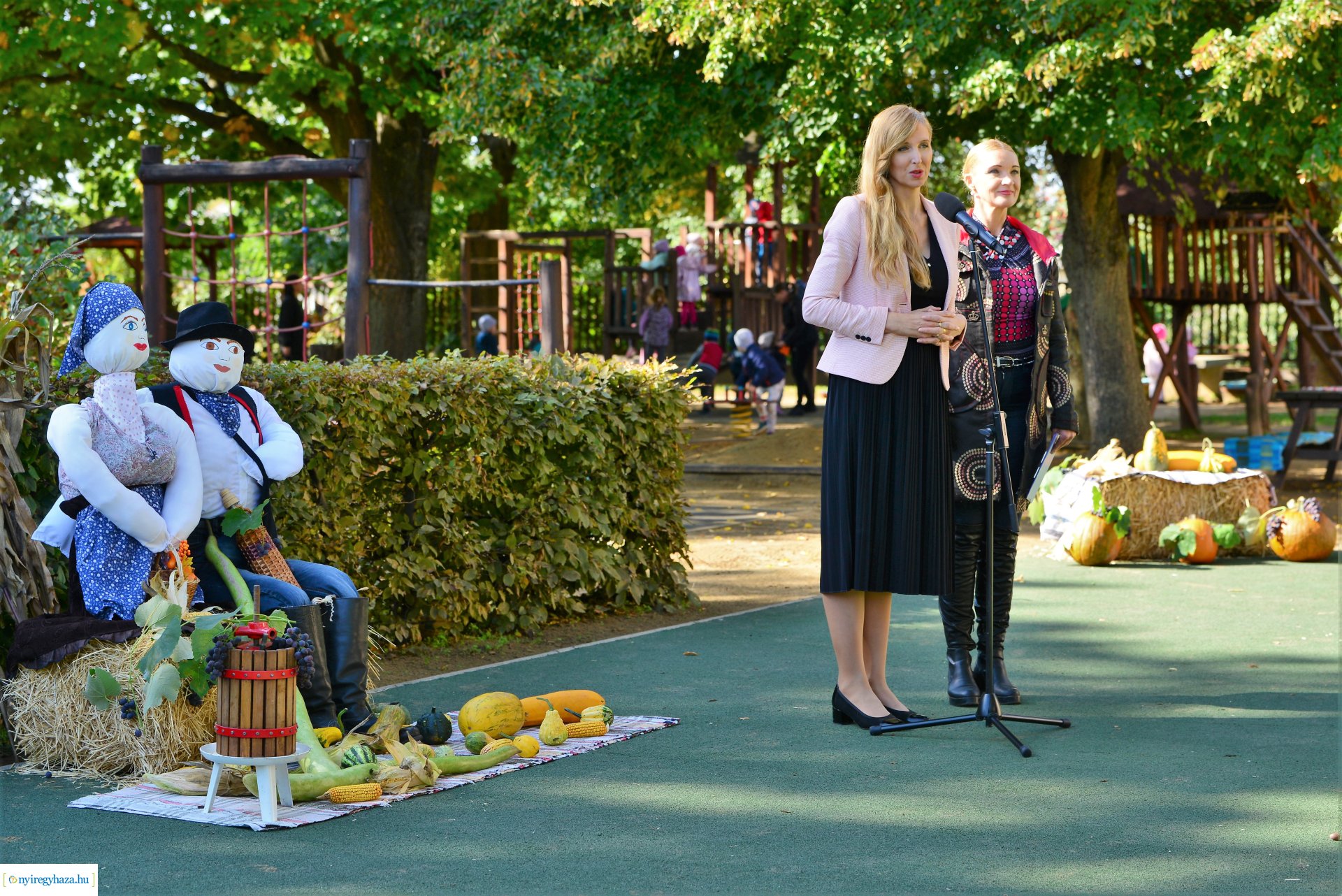 Zsinórlabda pálya bejárás Sóstóhegyen az Eszterlánc Északi Óvoda Nyitnikék Tagintézményében