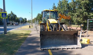 Átépítik a stadion kerítését