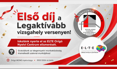 Országos első lett az Eötvös Gyakorlóiskola nyelvoktatása
