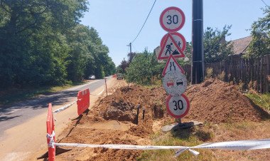 Útépítés és ivóvízhálózat-fejlesztés zajlik a Bem József utcában