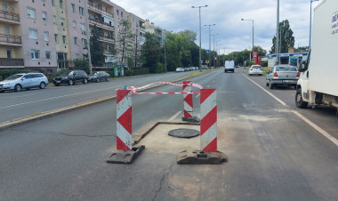 Útjavítás a Kert utcában – Ideiglenes forgalomkorlátozásra kell számítani