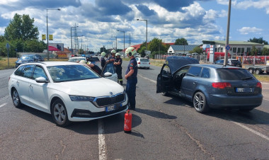 Karambol a Debreceni úton – Egy ember megsérült