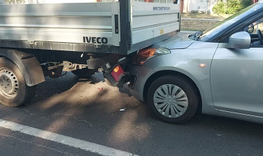 Ráfutásos baleset a Korányi Frigyes utcában