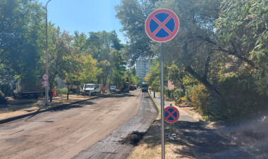 Felújítás zajlik a Schmidt Mihály utcában