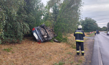 Súlyos baleset történt a Tiszavasvári úton