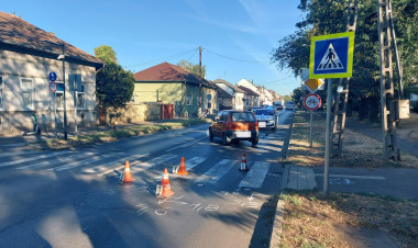 Gyalogos gázolás történt a Kállói úton a hétvégén