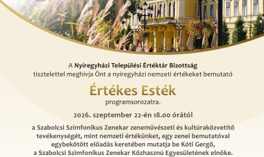 Értékes Esték – A Szabolcsi Szimfonikus Zenekar kerül a középpontba a programsorozat következő állomásán