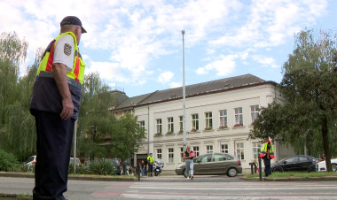 Iskolakezdés – Polgárőrök is segítik a közlekedőket
