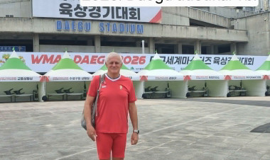 Országos csúcsot döntött a nyíregyházi atléta a szenior VB-n!