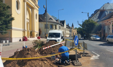 Ivóvízvezetéket korszerűsítenek a Bethlen Gábor utcában