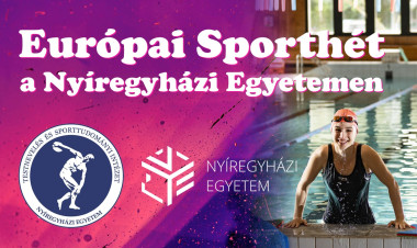 Európai Sporthét a Nyíregyházi Egyetemen – négy napon át a mozgásé lesz a főszerep