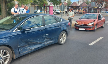 Baleset történt a Rákóczi utcában kedd délután