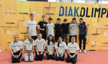 „Aranyos” siker a Diákolimpián – országos bajnok lett a nyíregyházi iskola távolugró csapata